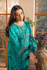3-PC Unsititched Embroidered Lawn By Mbasics | MB-CUS25-910A